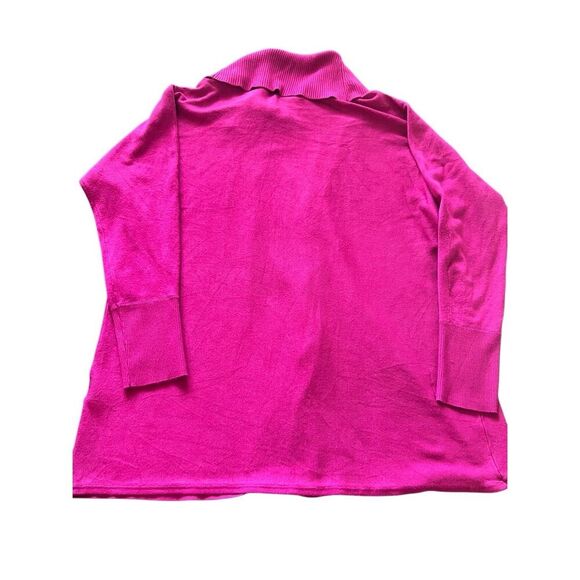 JM Collection Pink open Sweater size  L - Picture 5 of 7